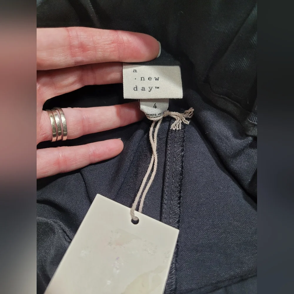 NWT a new day black jogger utility pants - Picture 4 of 7